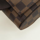 LOUIS VUITTON Damier Ebene Geronimos Shoulder Bag N51994 LV Auth 62128V-13