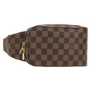 LOUIS VUITTON Damier Ebene Geronimos Shoulder Bag N51994 LV Auth 62128V-1