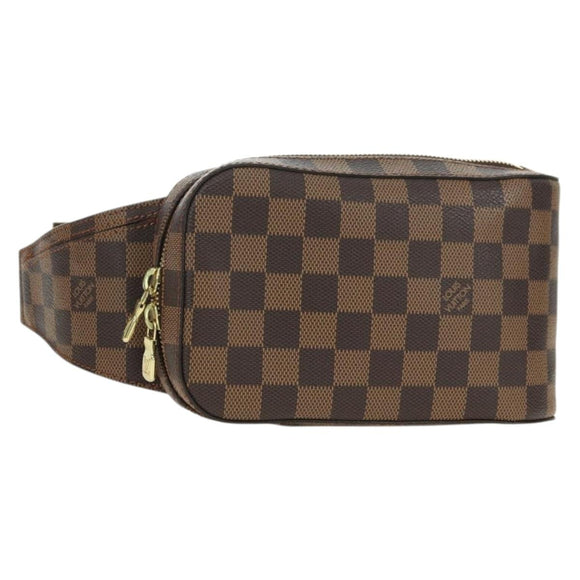LOUIS VUITTON Damier Ebene Geronimos Shoulder Bag N51994 LV Auth 62128V