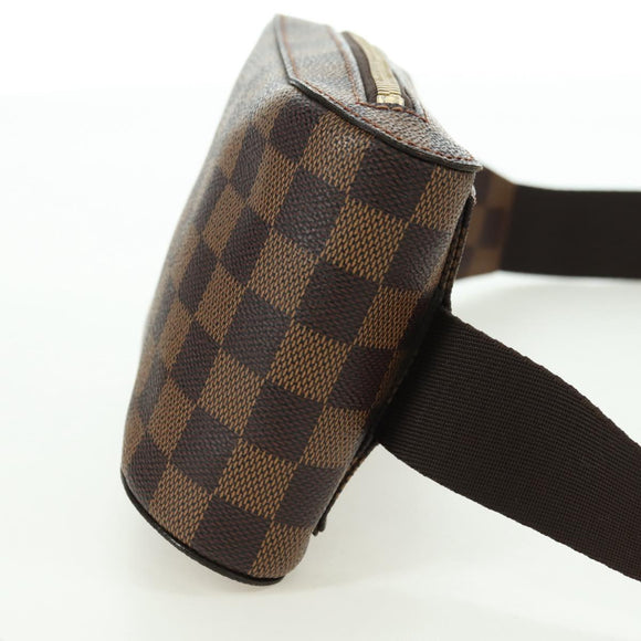 LOUIS VUITTON Damier Ebene Geronimos Shoulder Bag N51994 LV Auth 62128V