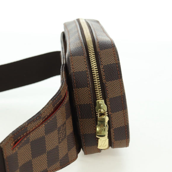 LOUIS VUITTON Damier Ebene Geronimos Shoulder Bag N51994 LV Auth 62128V