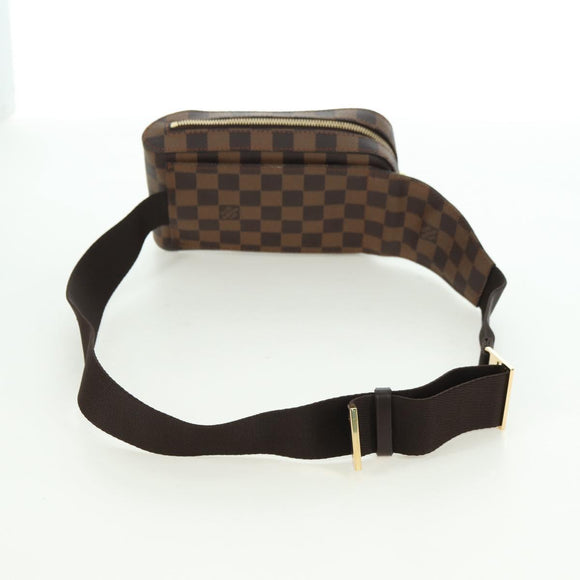 LOUIS VUITTON Damier Ebene Geronimos Shoulder Bag N51994 LV Auth 62128V