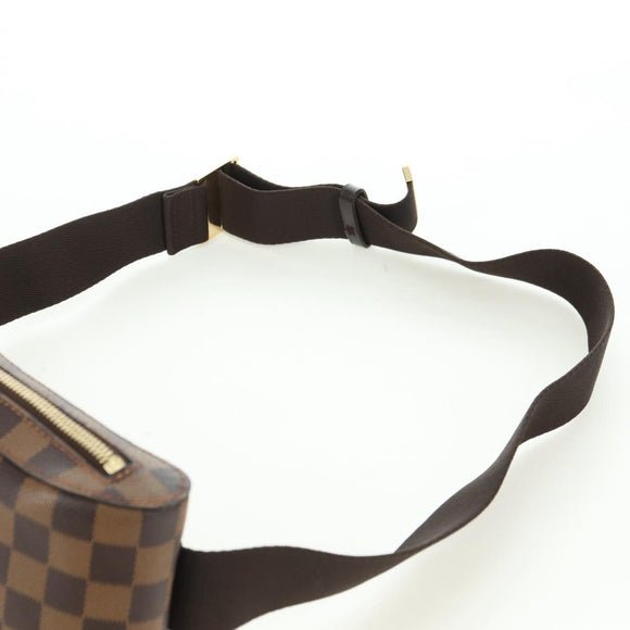 LOUIS VUITTON Damier Ebene Geronimos Shoulder Bag N51994 LV Auth 62128V