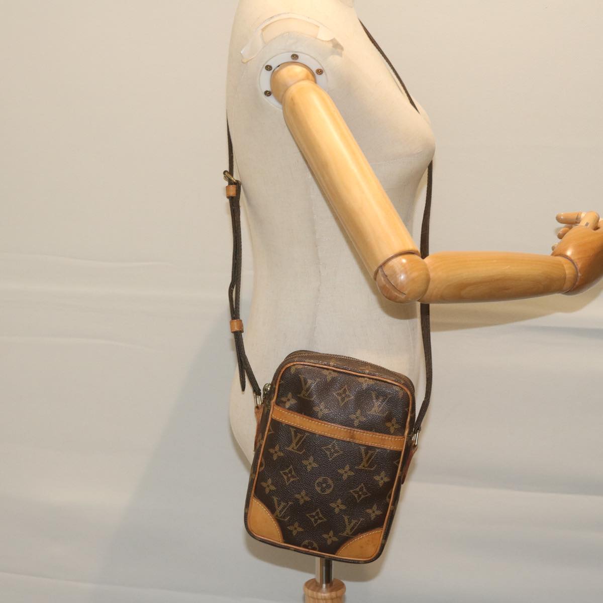 LOUIS VUITTON Monogram Danube Shoulder Bag M45266 LV Auth 62179