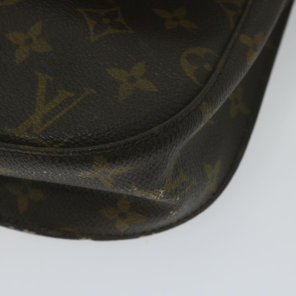 LOUIS VUITTON Monogram Saint Cloud GM Shoulder Bag M51242 LV Auth 62181