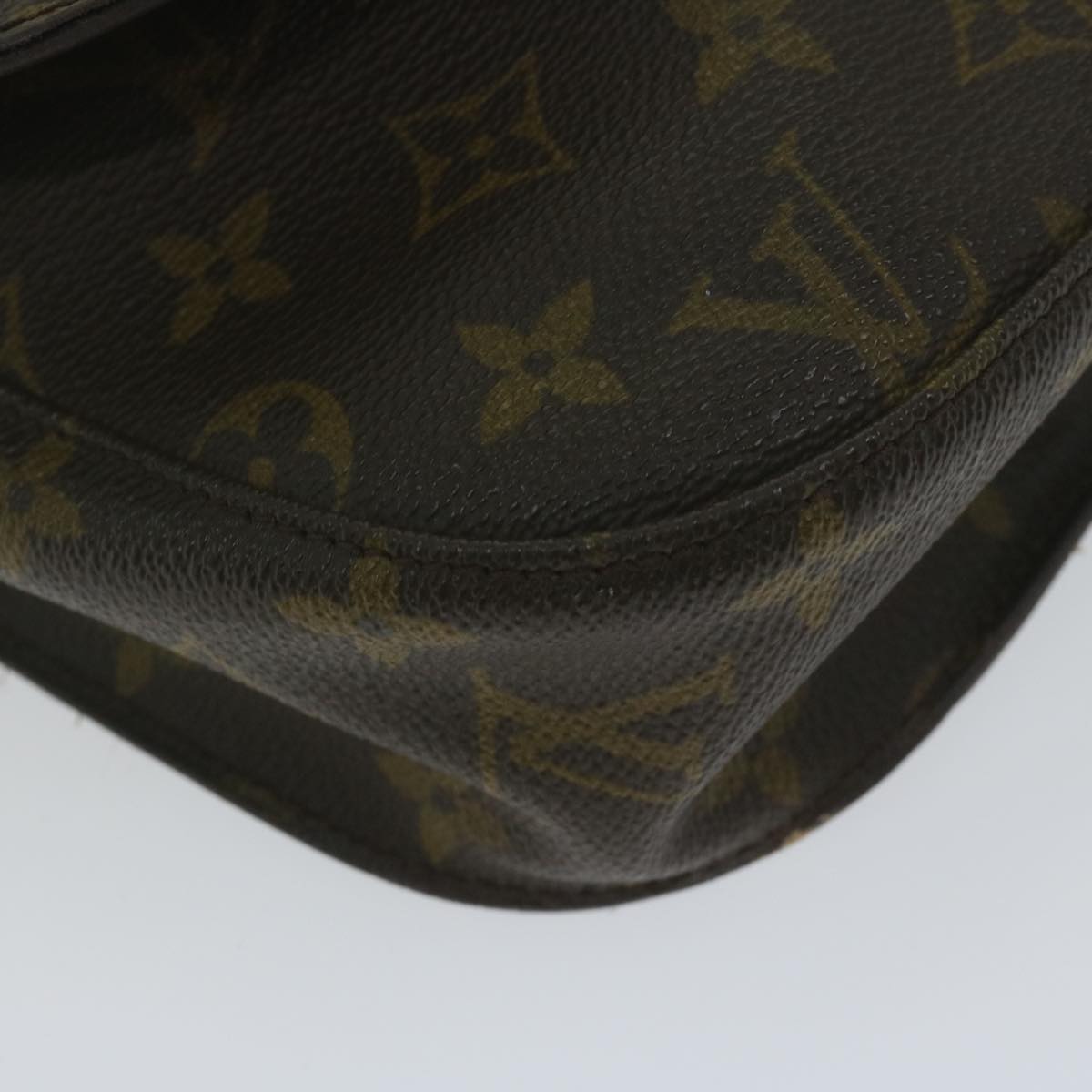 LOUIS VUITTON Monogram Saint Cloud GM Shoulder Bag M51242 LV Auth 62181