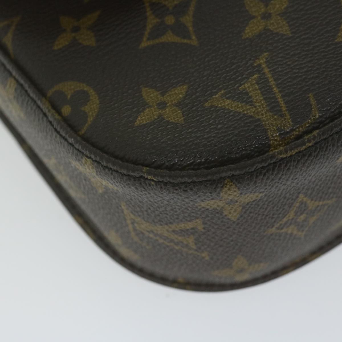 LOUIS VUITTON Monogram Saint Cloud GM Shoulder Bag M51242 LV Auth 62182