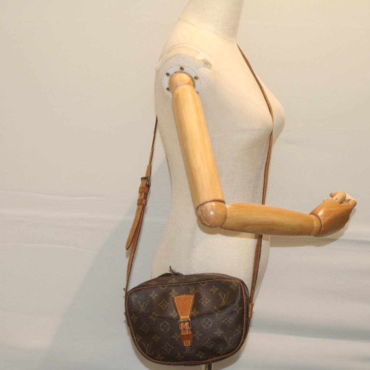 LOUIS VUITTON Monogram Jeune Fille PM Shoulder Bag M51227 LV Auth 62183