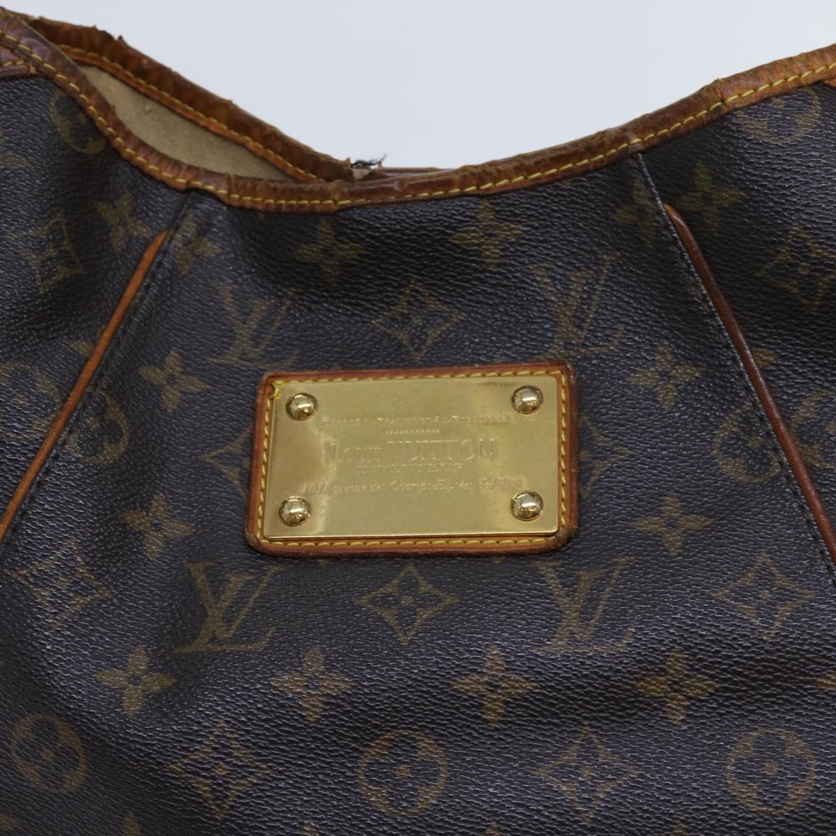 LOUIS VUITTON Monogram Galliera PM Shoulder Bag M56382 LV Auth 62217