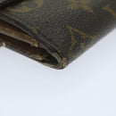 LOUIS VUITTON Monogram Portefeuille Elise Wallet M61654 LV Auth 62227-16