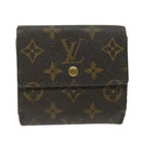 LOUIS VUITTON Monogram Portefeuille Elise Wallet M61654 LV Auth 62227-13