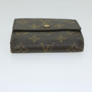 LOUIS VUITTON Monogram Portefeuille Elise Wallet M61654 LV Auth 62227-6