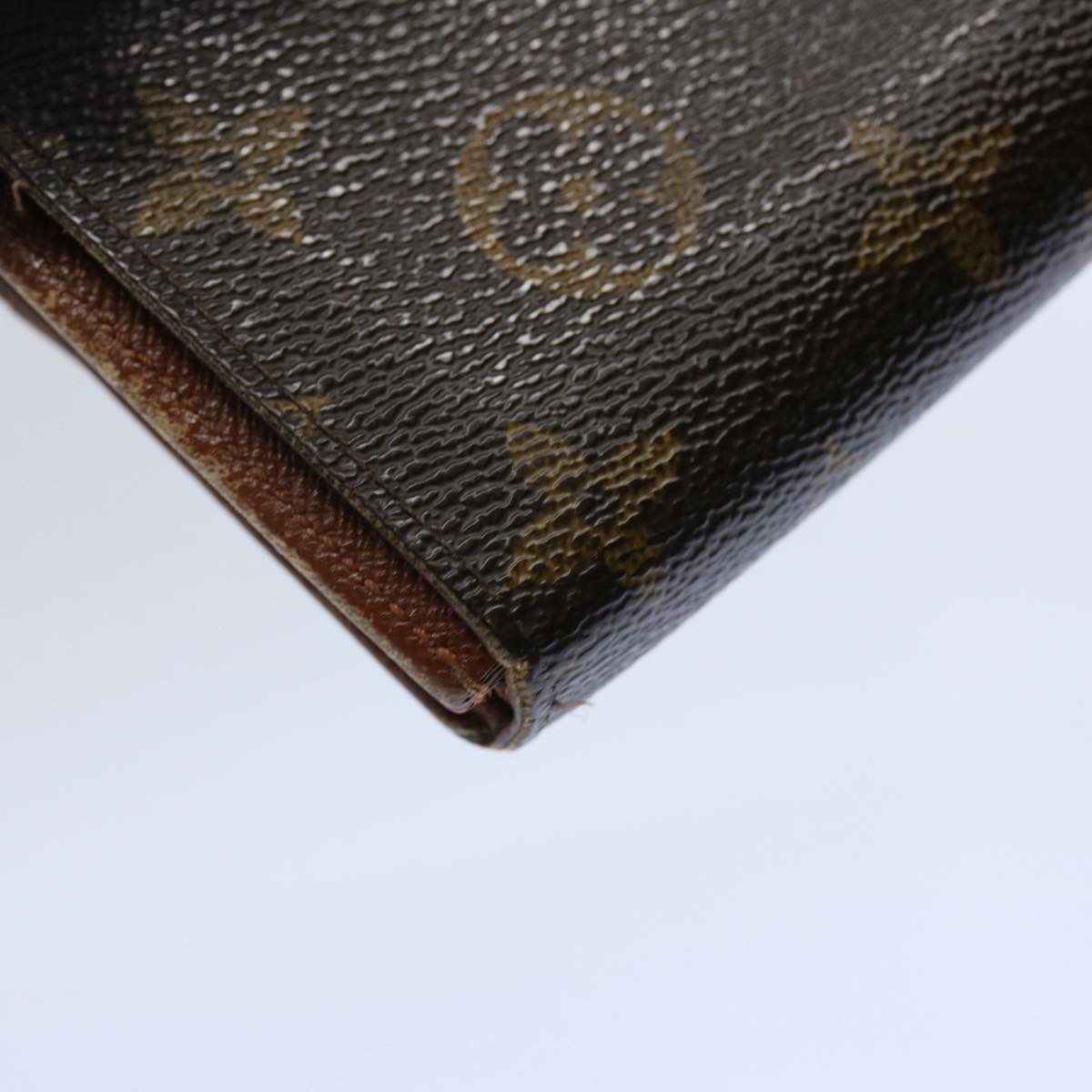 LOUIS VUITTON Monogram Porte Monnaie Billets Tresor Wallet M61730 LV Auth 62264