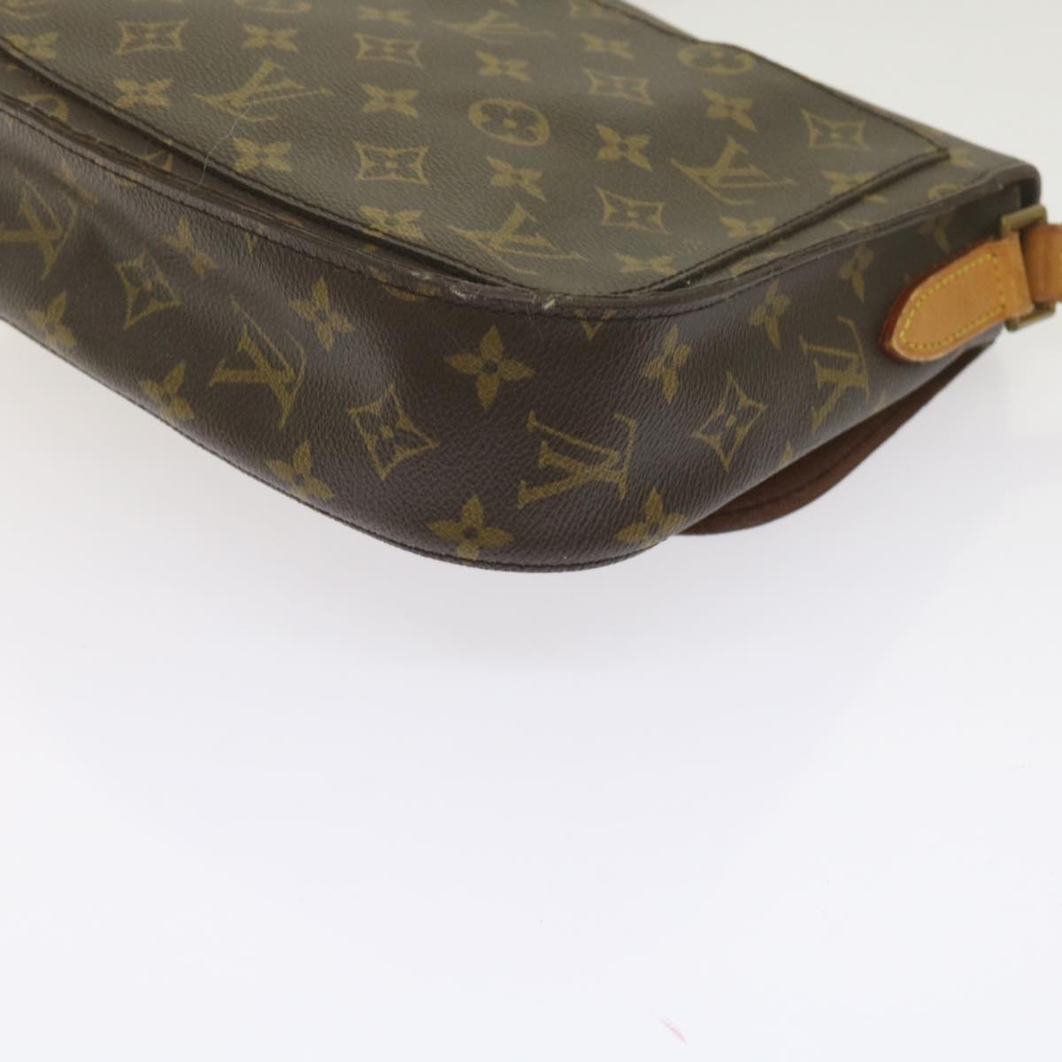 LOUIS VUITTON Monogram Saint Cloud GM Shoulder Bag M51242 LV Auth 62274