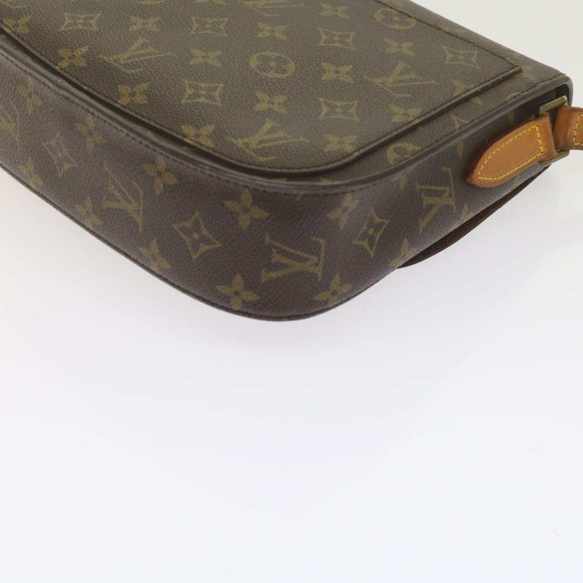 LOUIS VUITTON Monogram Saint Cloud GM Shoulder Bag M51242 LV Auth 62275