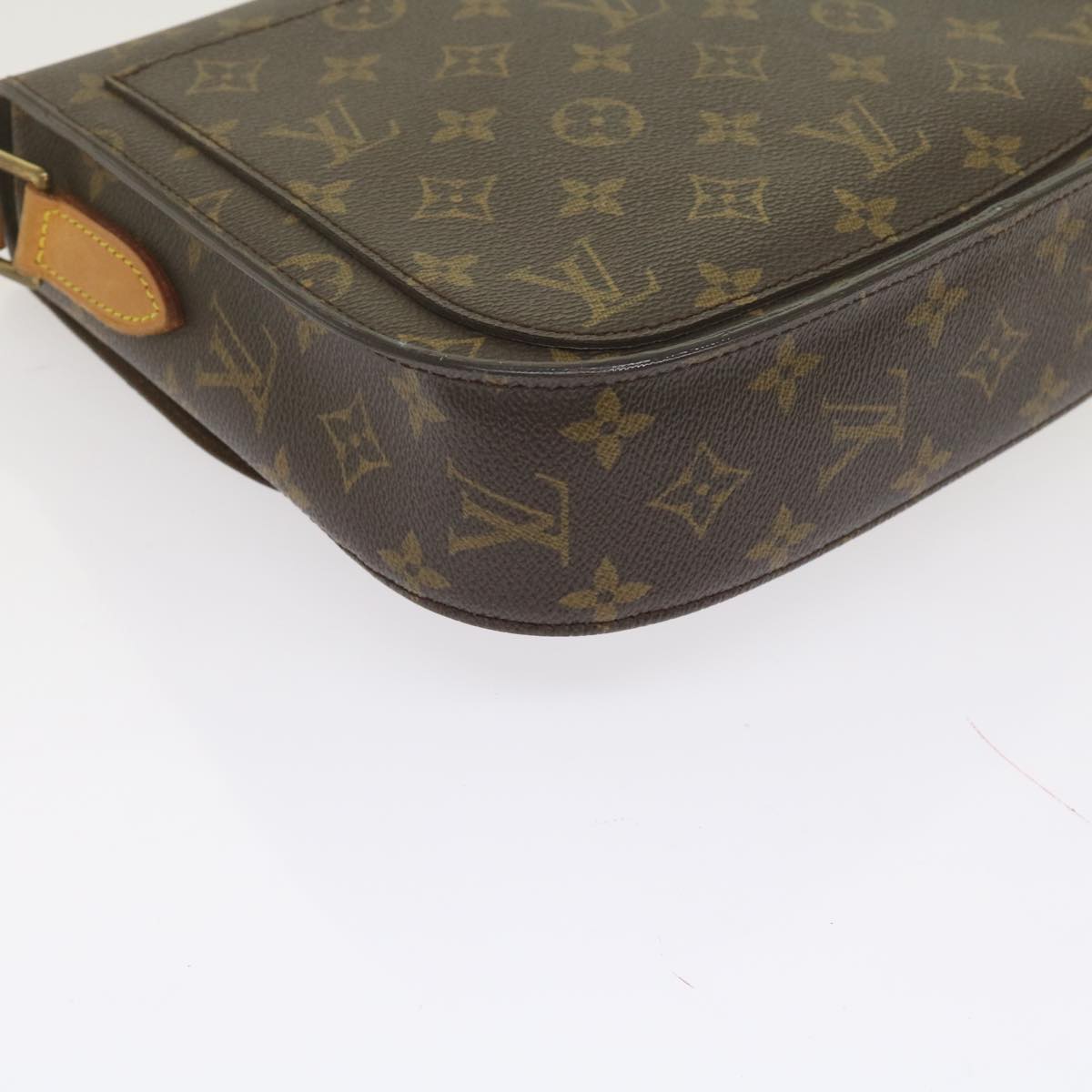 LOUIS VUITTON Monogram Saint Cloud GM Shoulder Bag M51242 LV Auth 62275