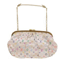LOUIS VUITTON Monogram Multicolor Omoniere Hand Bag White LV Auth 62290SV-2