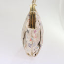 LOUIS VUITTON Monogram Multicolor Omoniere Hand Bag White LV Auth 62290SV-3