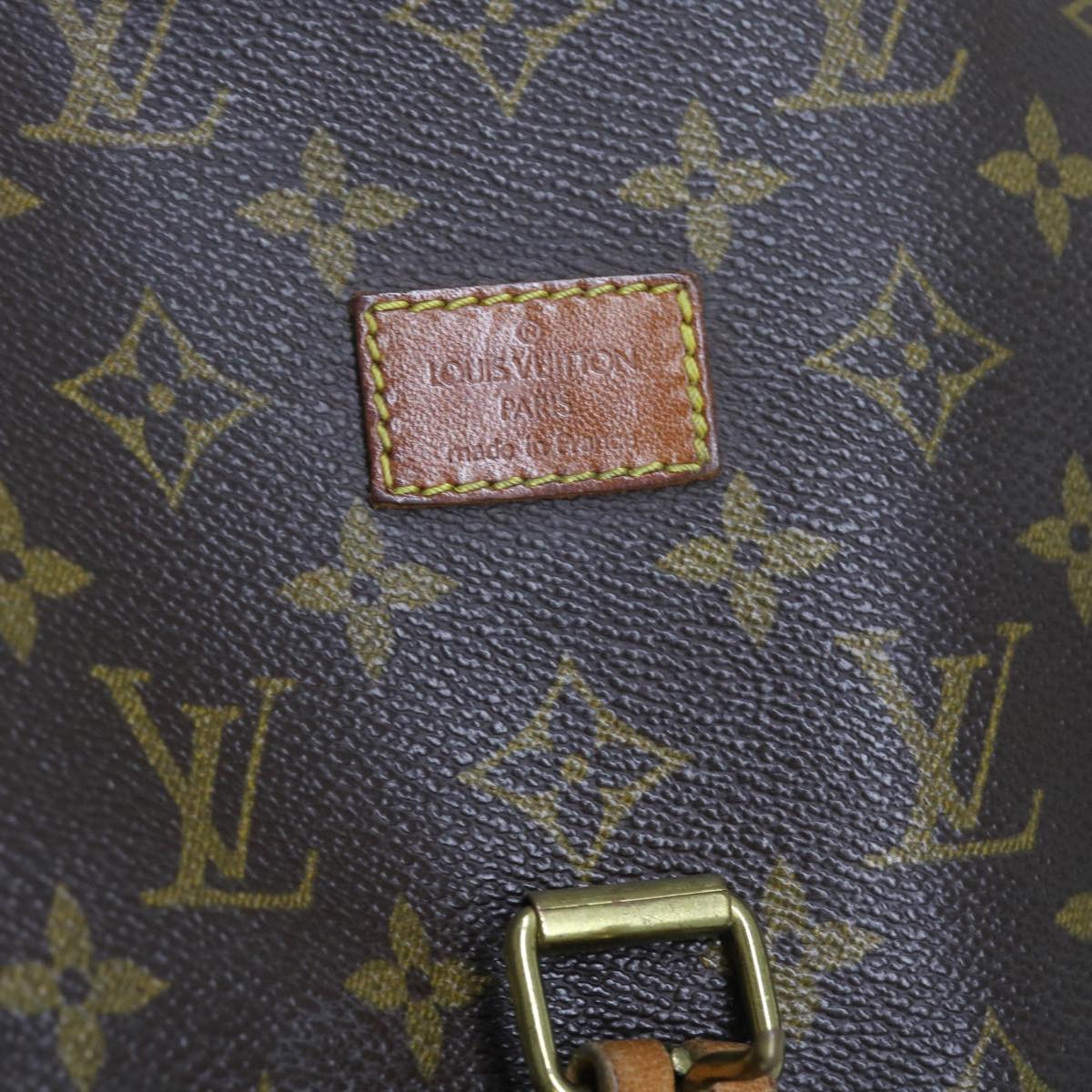 LOUIS VUITTON Monogram Saumur 30 Shoulder Bag M42256 LV Auth 62291