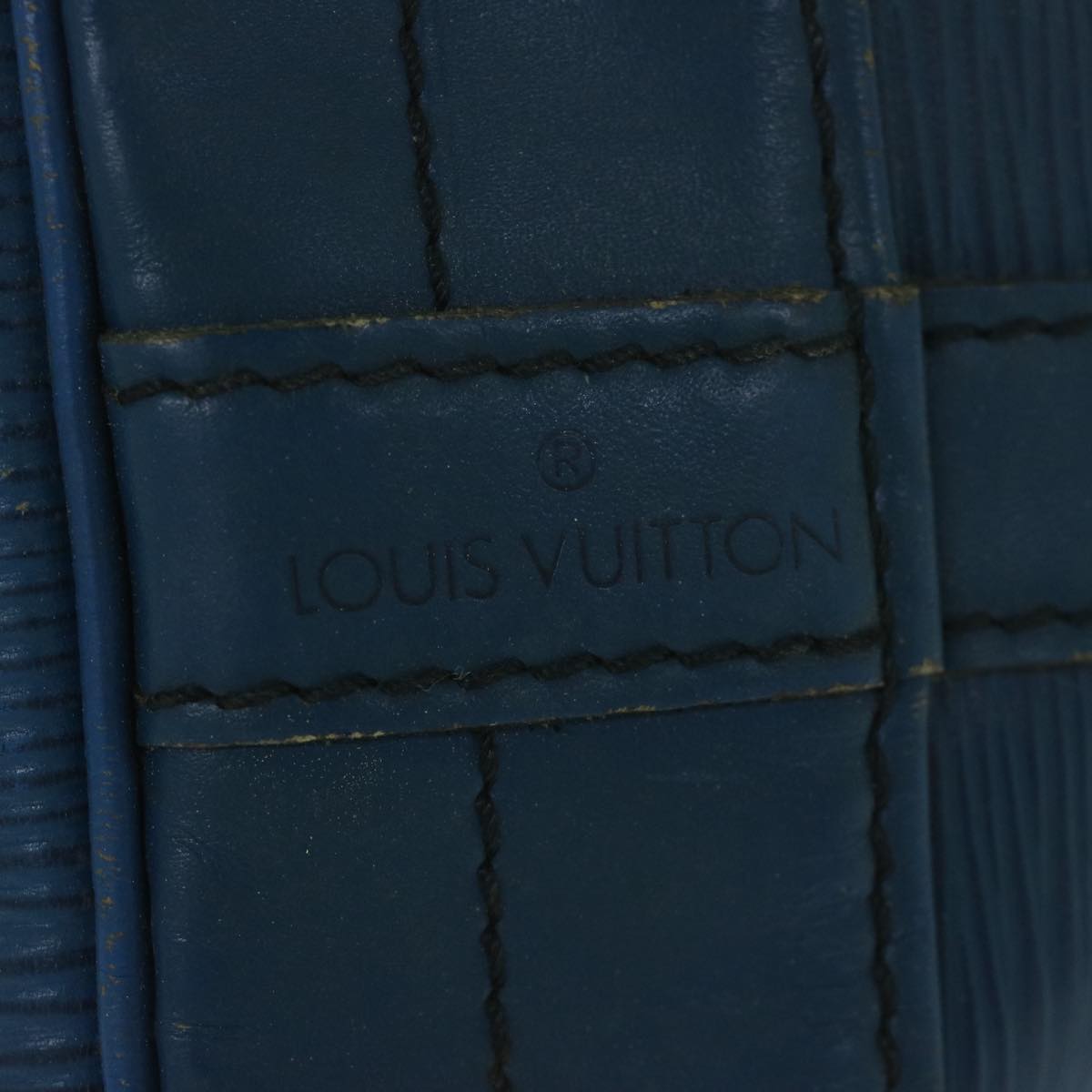 LOUIS VUITTON Epi Noe Shoulder Bag Blue M44005 LV Auth 62299