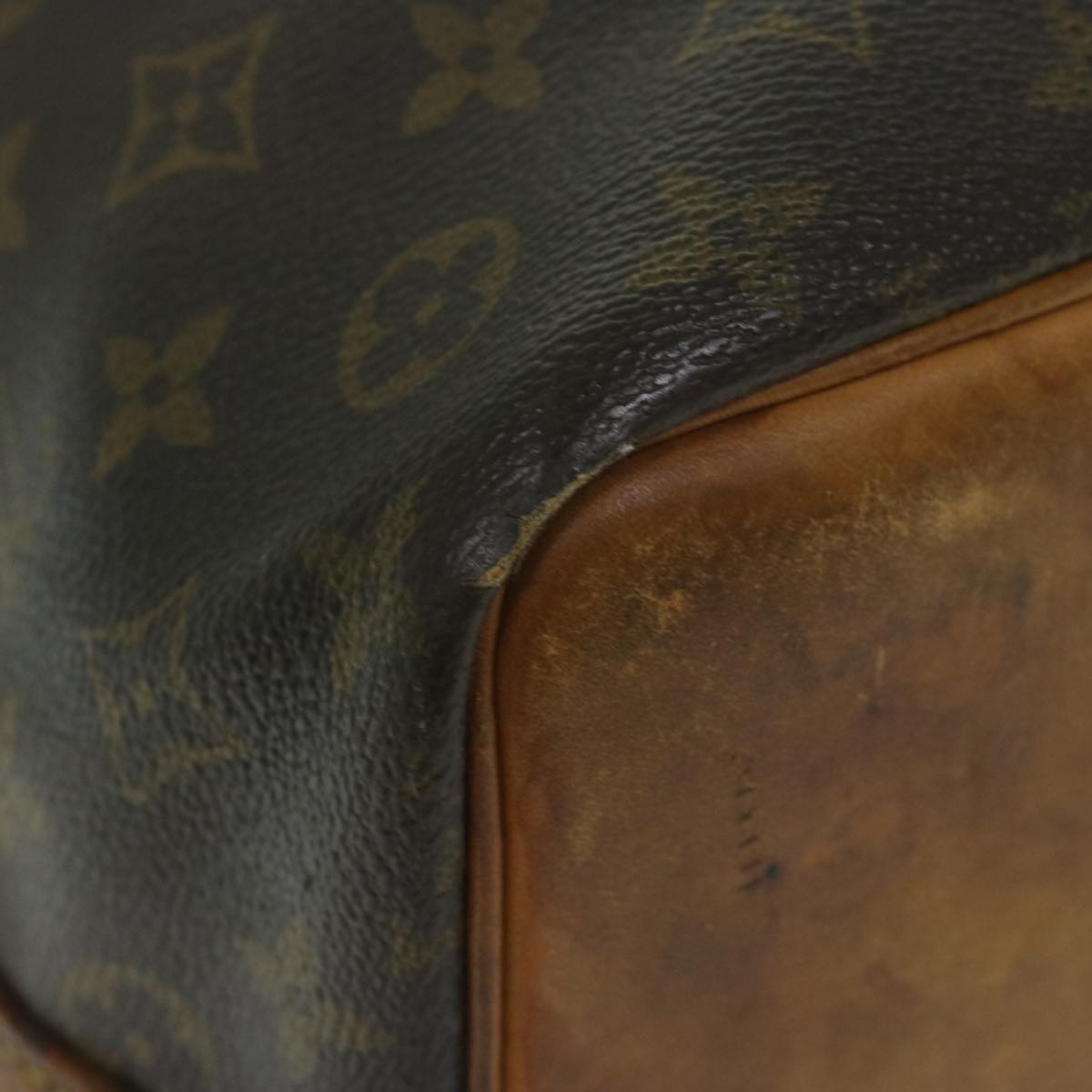 LOUIS VUITTON Monogram Petit Noe Shoulder Bag M42226 LV Auth 62304