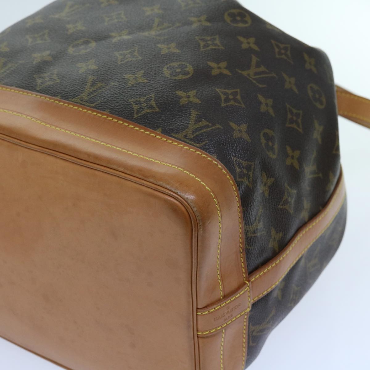 LOUIS VUITTON Monogram Noe Shoulder Bag M42224 LV Auth 62306