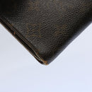 LOUIS VUITTON Monogram Porte Monnaie Zip Long Wallet M61727 LV Auth 62324-16