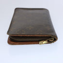 LOUIS VUITTON Monogram Porte Monnaie Zip Long Wallet M61727 LV Auth 62324-3