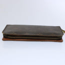 LOUIS VUITTON Monogram Porte Monnaie Zip Long Wallet M61727 LV Auth 62324-5