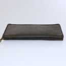 LOUIS VUITTON Monogram Porte Monnaie Zip Long Wallet M61727 LV Auth 62324-6