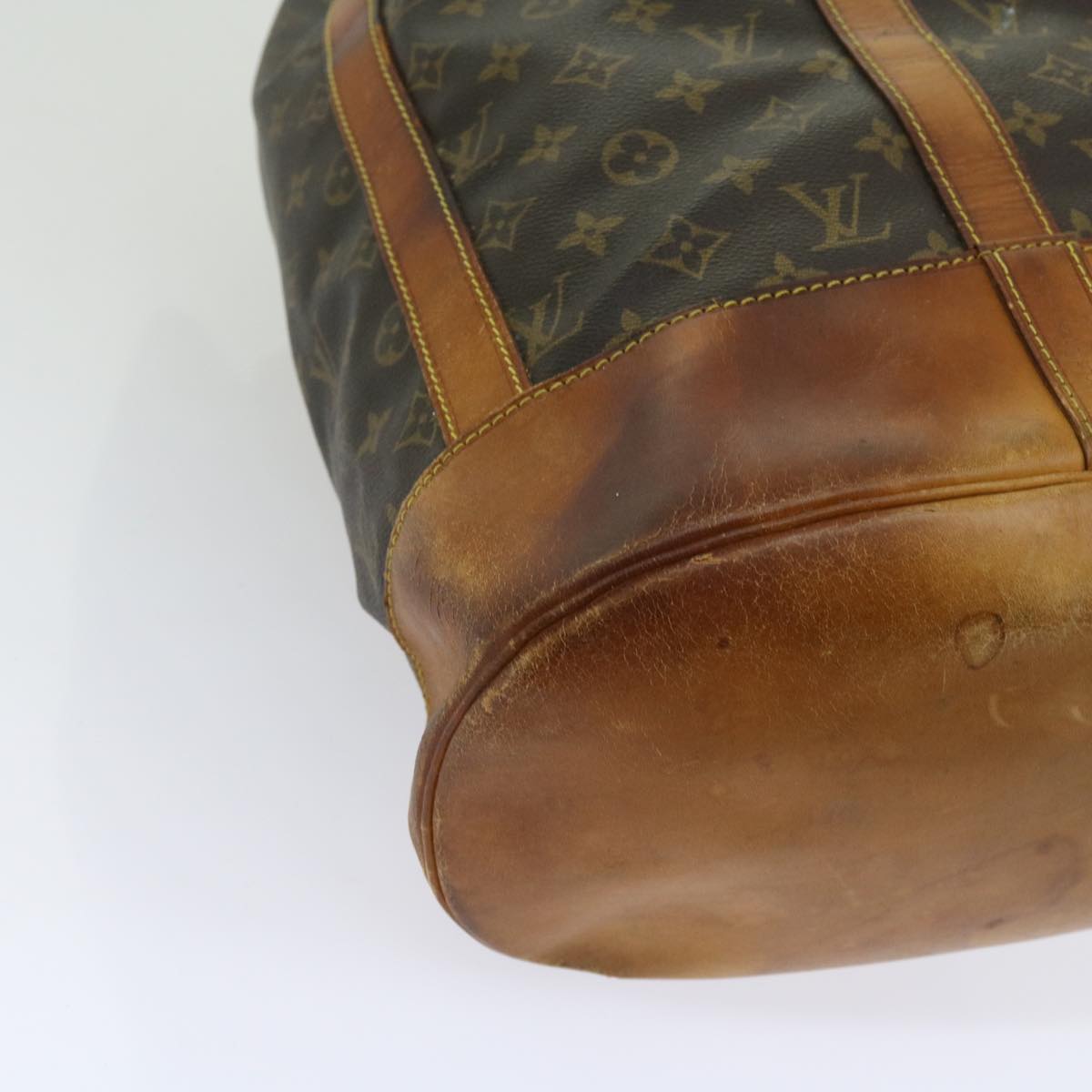 LOUIS VUITTON Monogram Randonnee GM Shoulder Bag M42244 LV Auth 62354