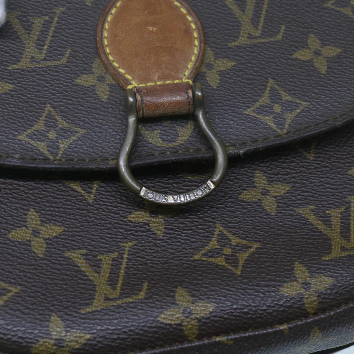 LOUIS VUITTON Monogram Saint Cloud MM Shoulder Bag M51243 LV Auth 62388