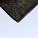 LOUIS VUITTON Monogram Porte Cartes Credit Pression Card Case M60937 Auth 62413-14