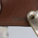 LOUIS VUITTON Monogram Porte Cartes Credit Pression Card Case M60937 Auth 62413-12