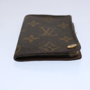LOUIS VUITTON Monogram Porte Cartes Credit Pression Card Case M60937 Auth 62413-6