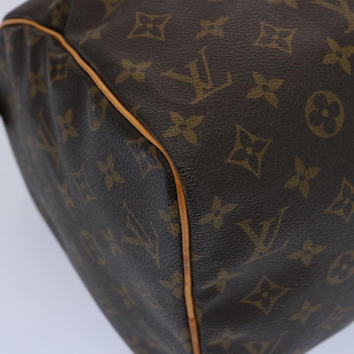 LOUIS VUITTON Monogram Speedy 30 Hand Bag M41526 LV Auth 62423