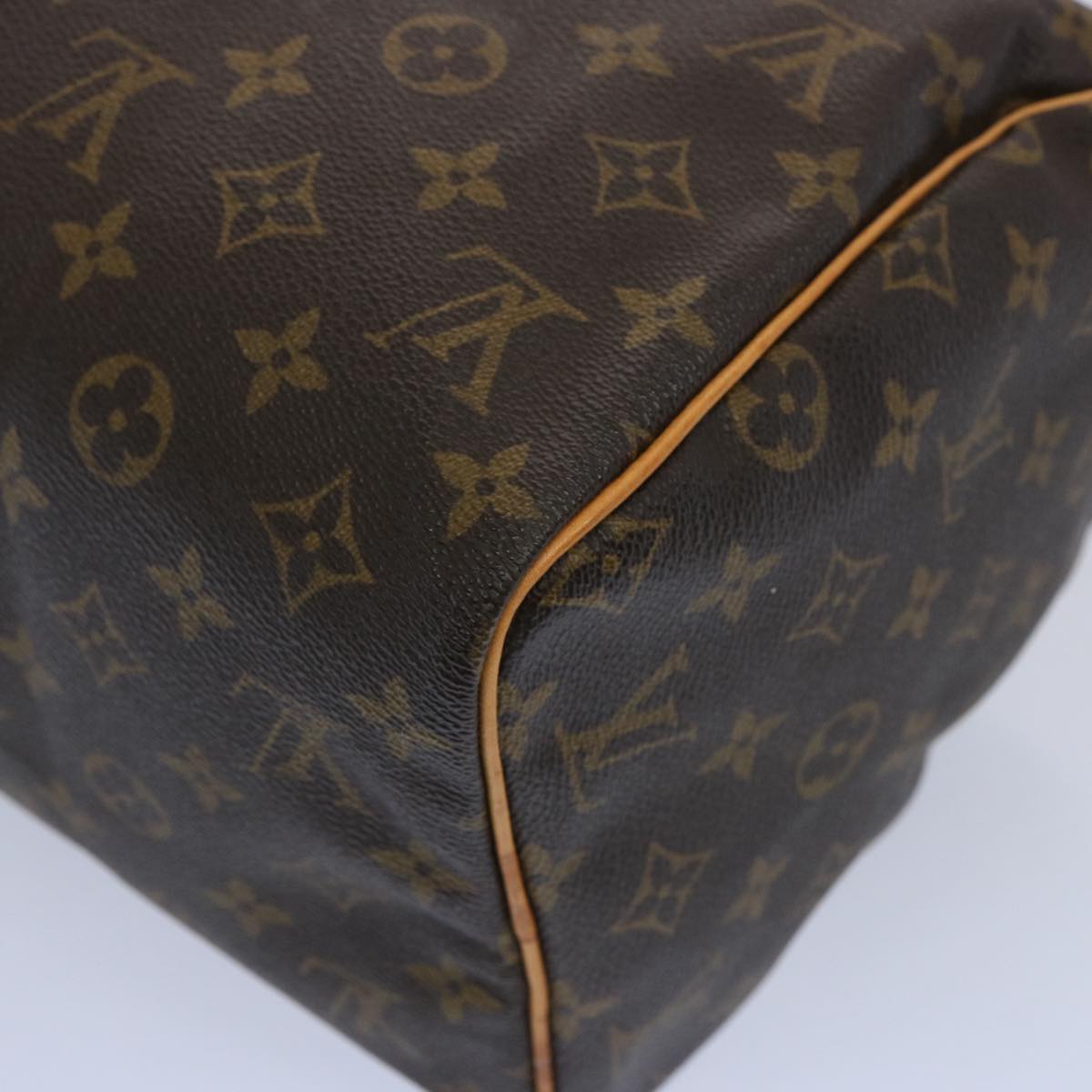 LOUIS VUITTON Monogram Speedy 30 Hand Bag M41526 LV Auth 62423