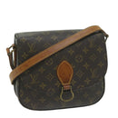 LOUIS VUITTON Monogram Saint Cloud GM Shoulder Bag M51242 LV Auth 62450-1
