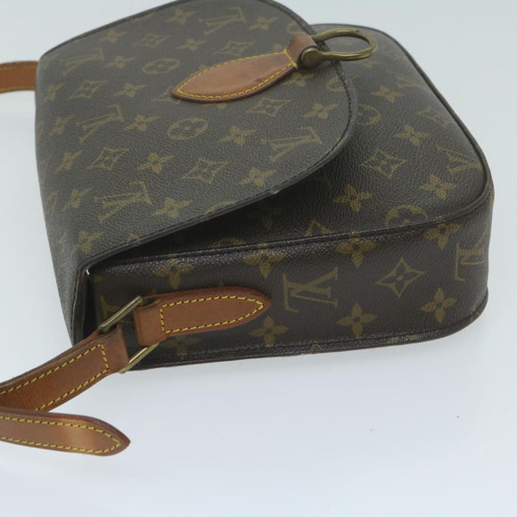 LOUIS VUITTON Monogram Saint Cloud GM Shoulder Bag M51242 LV Auth 62450