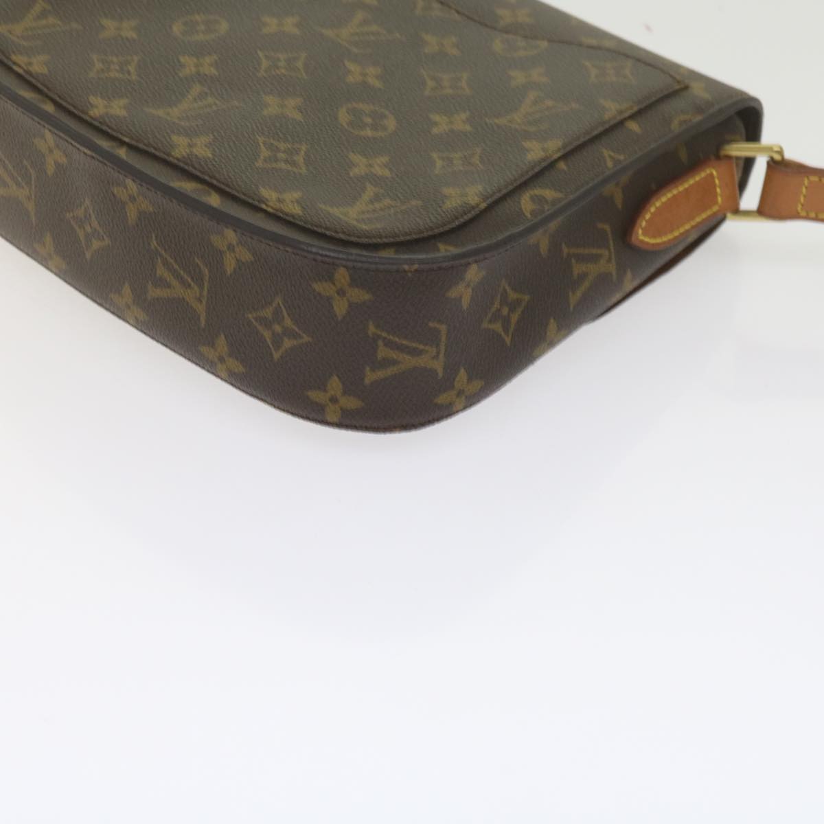 LOUIS VUITTON Monogram Saint Cloud GM Shoulder Bag M51242 LV Auth 62465