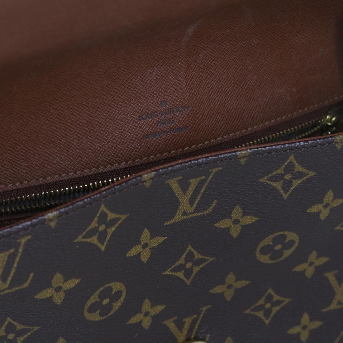 LOUIS VUITTON Monogram Saint Cloud GM Shoulder Bag M51242 LV Auth 62465