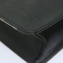 LOUIS VUITTON Epi Pochette Homme Clutch Bag Black M52522 LV Auth 62494-15