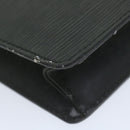LOUIS VUITTON Epi Pochette Homme Clutch Bag Black M52522 LV Auth 62494-16
