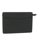 LOUIS VUITTON Epi Pochette Homme Clutch Bag Black M52522 LV Auth 62494-13