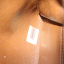 CHANEL Chain Shoulder Bag Canvas Brown CC Auth 62565A-12