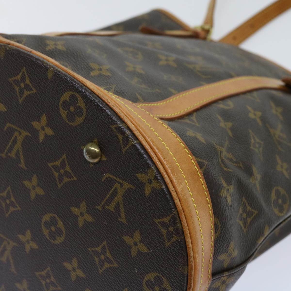 LOUIS VUITTON Monogram Bucket GM Shoulder Bag M42236 LV Auth 62600