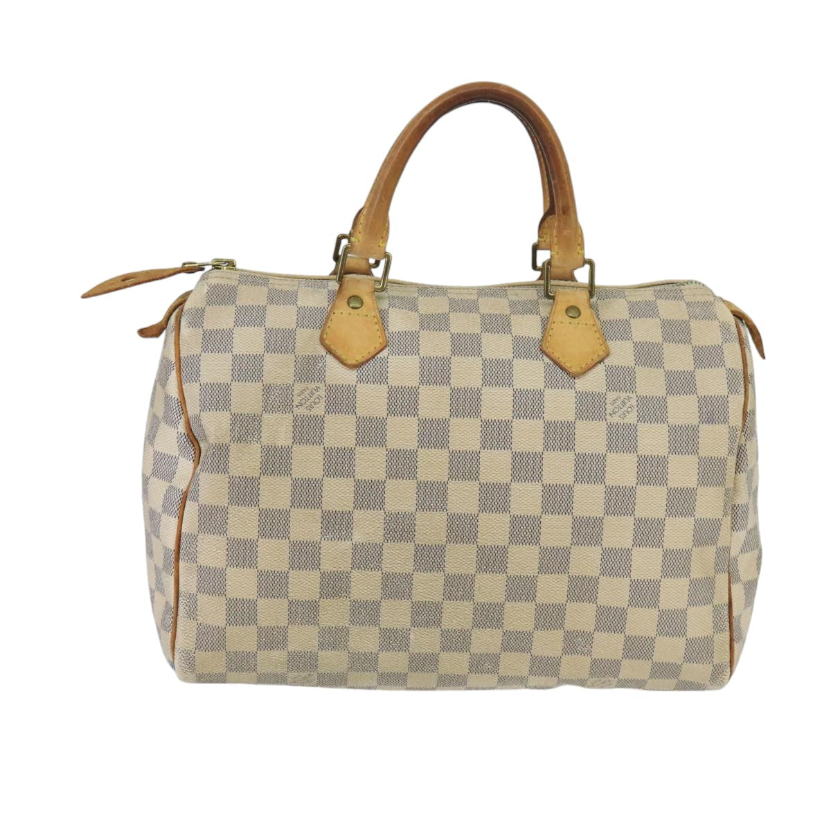 LOUIS VUITTON Damier Azur Speedy 30 Hand Bag N41533 LV Auth 62604 - 0