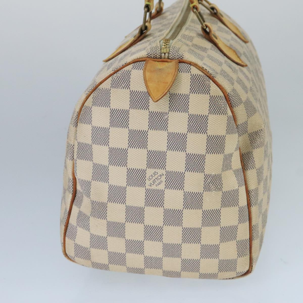 LOUIS VUITTON Damier Azur Speedy 30 Hand Bag N41533 LV Auth 62604