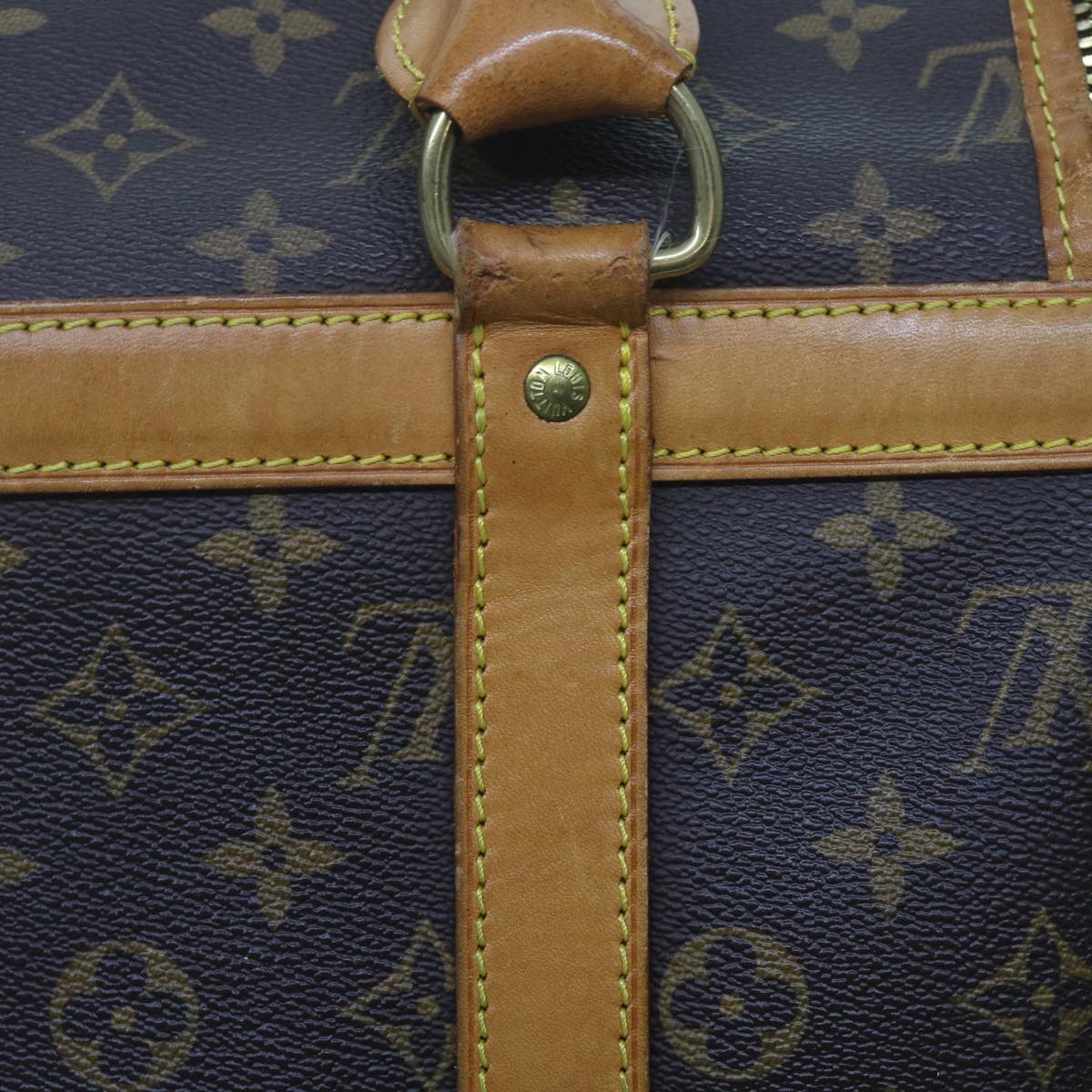 LOUIS VUITTON Monogram Sac Shan 40 Pet Carry M42024 LV Auth 62624