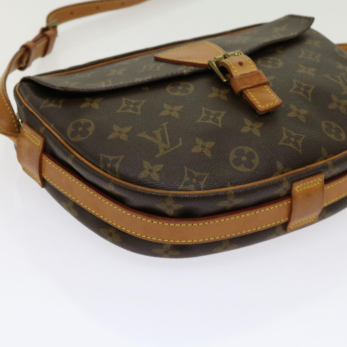 LOUIS VUITTON Monogram Jeune Fille GM Shoulder Bag M51225 LV Auth 62668